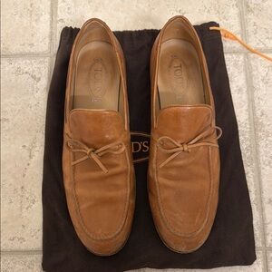 Tod's Men's Brown Leather Loafers